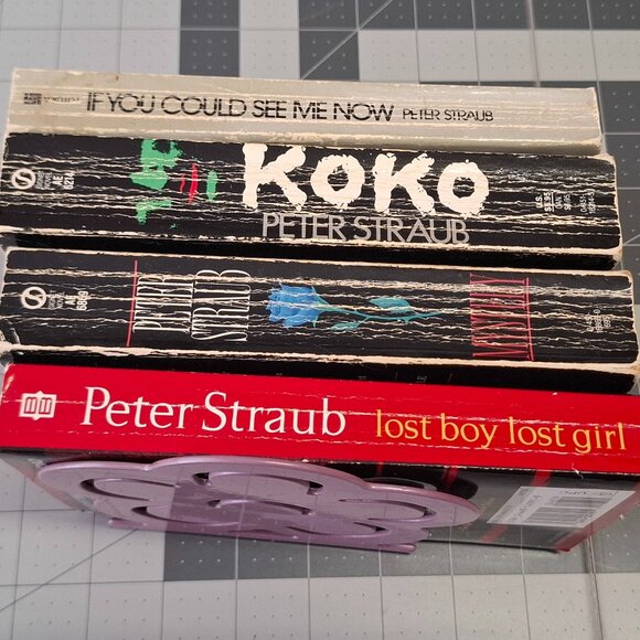 Peter Straube Books Lot of 4 Paperback Mystery Lost Boy KOKO If you could see PB - Picture 1 of 3